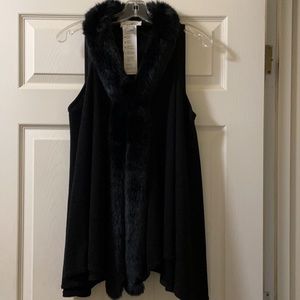 Joseph Ribkoff Black Sweater Vest